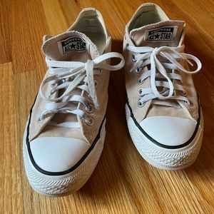 Converse All Star Cream Low Tops